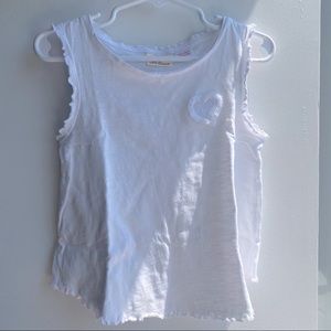Zara baby girl white tank